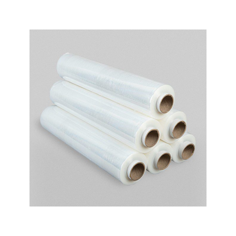 Set: dispenser + 6 transparent stretch films 1.5 kg