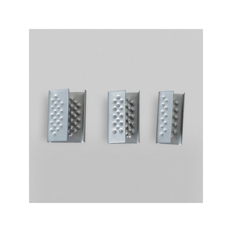 Metal clasps for 13mm fastening tape - 3000 pieces