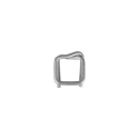 Wire clips for 19mm fastening tape - 1000 pieces