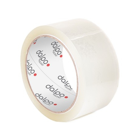 Taśma klejąca transparentna Hot Melt szeroka 75mm 120mb