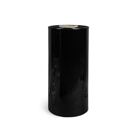 Machine stretch film black 17kg 23 mic