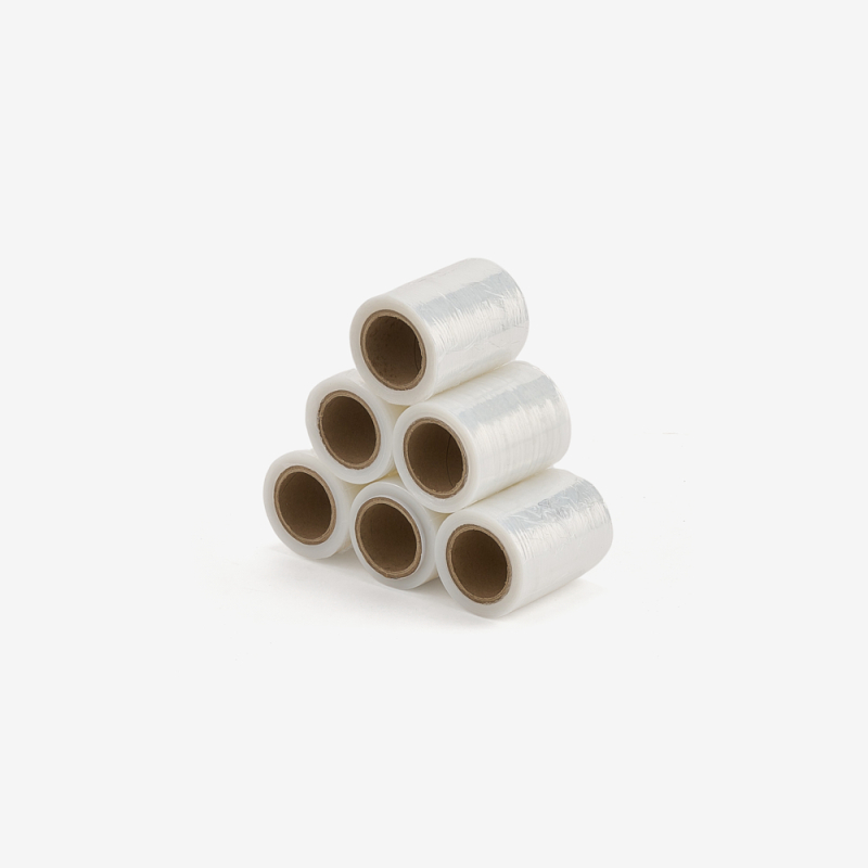 Mini transparent stretch foil