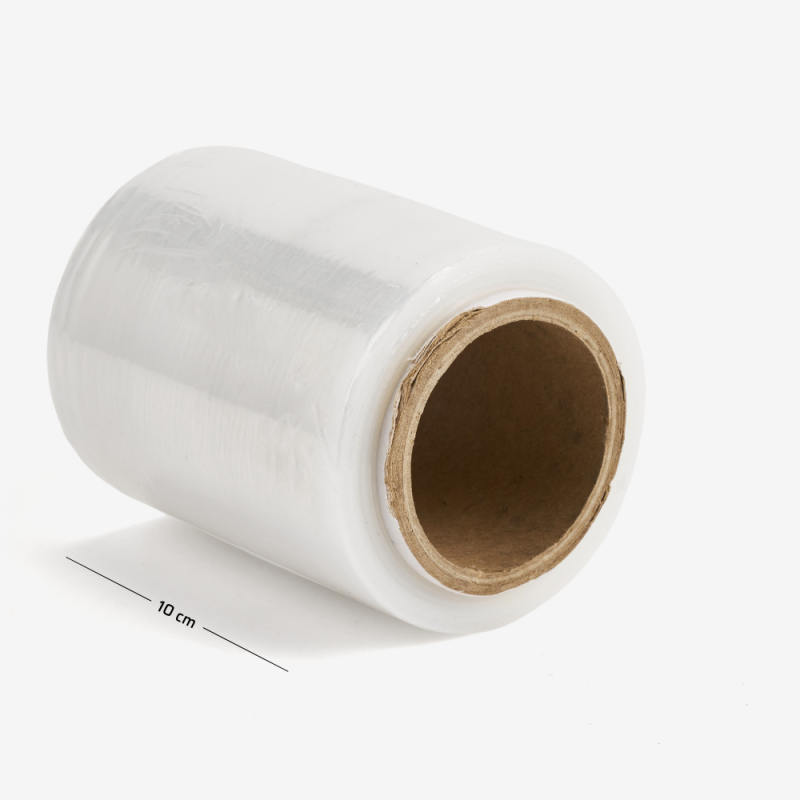 Mini transparent stretch foil