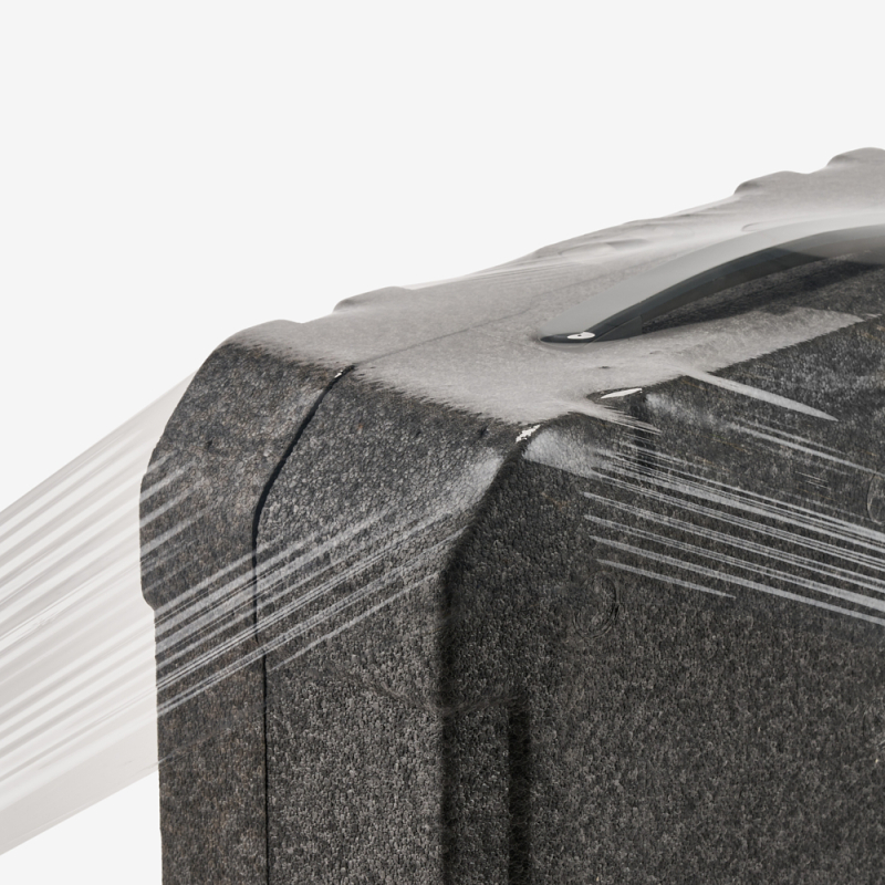 Mini transparent stretch foil