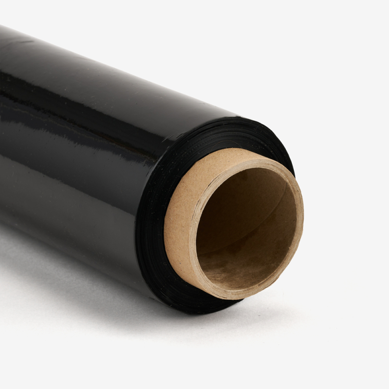 Set: dispenser + 6 black stretch films 1.5 kg