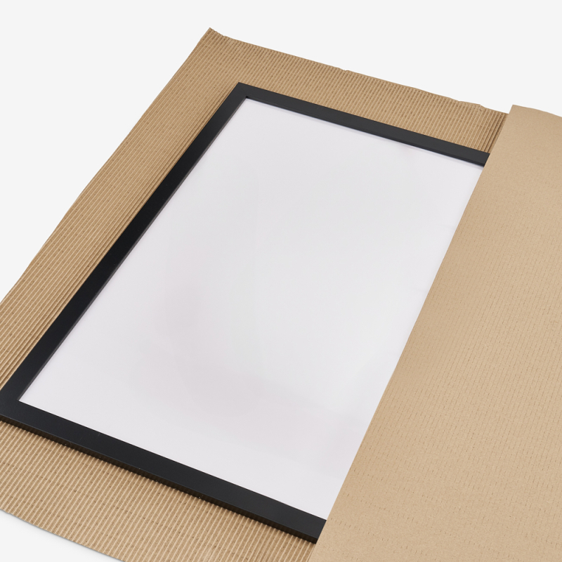 Corrugated cardboard in a roll 80 cm 100 m two-layer