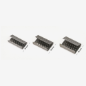 Metal clasps for 13mm fastening tape - 3000 pieces