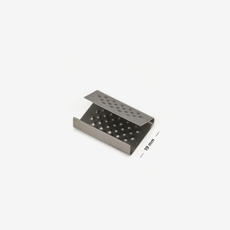 Metal clasps for 19mm fastening tape