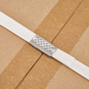 Metal clasps for 19mm fastening tape